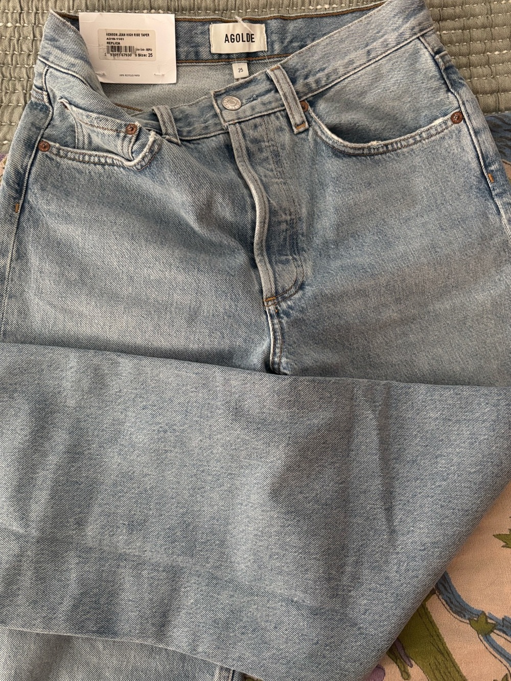 Agolde Henson Jeans NWT - Picture 2 of 6